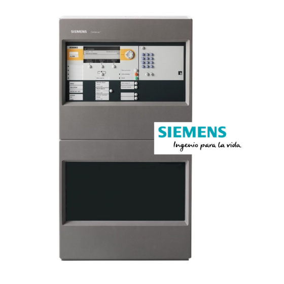 Siemens Cerberus Aspirating System Controller Aspirating Control Panels