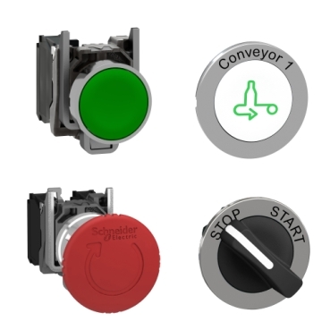 Schneider Electric Harmony XB4 Push Button Push Buttons & Indicators