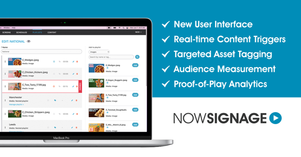 NowSignage CMS Platform Digital Signage CMS Software