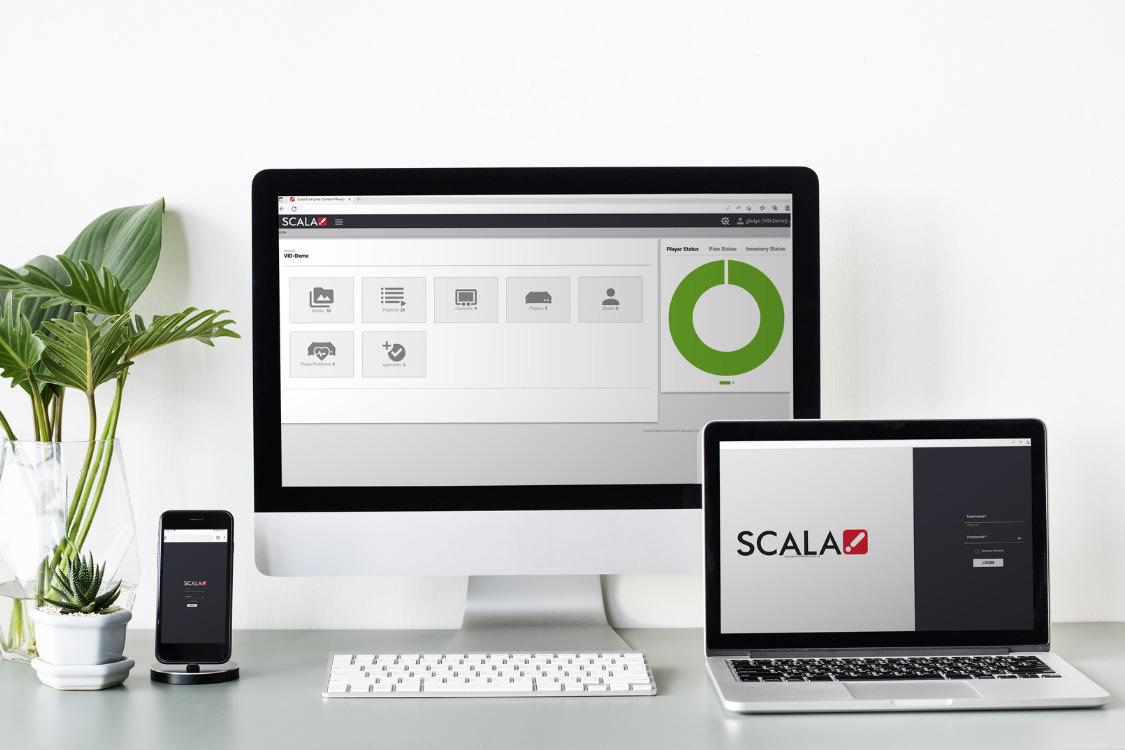 Scala Digital Signage CMS Digital Signage CMS Software