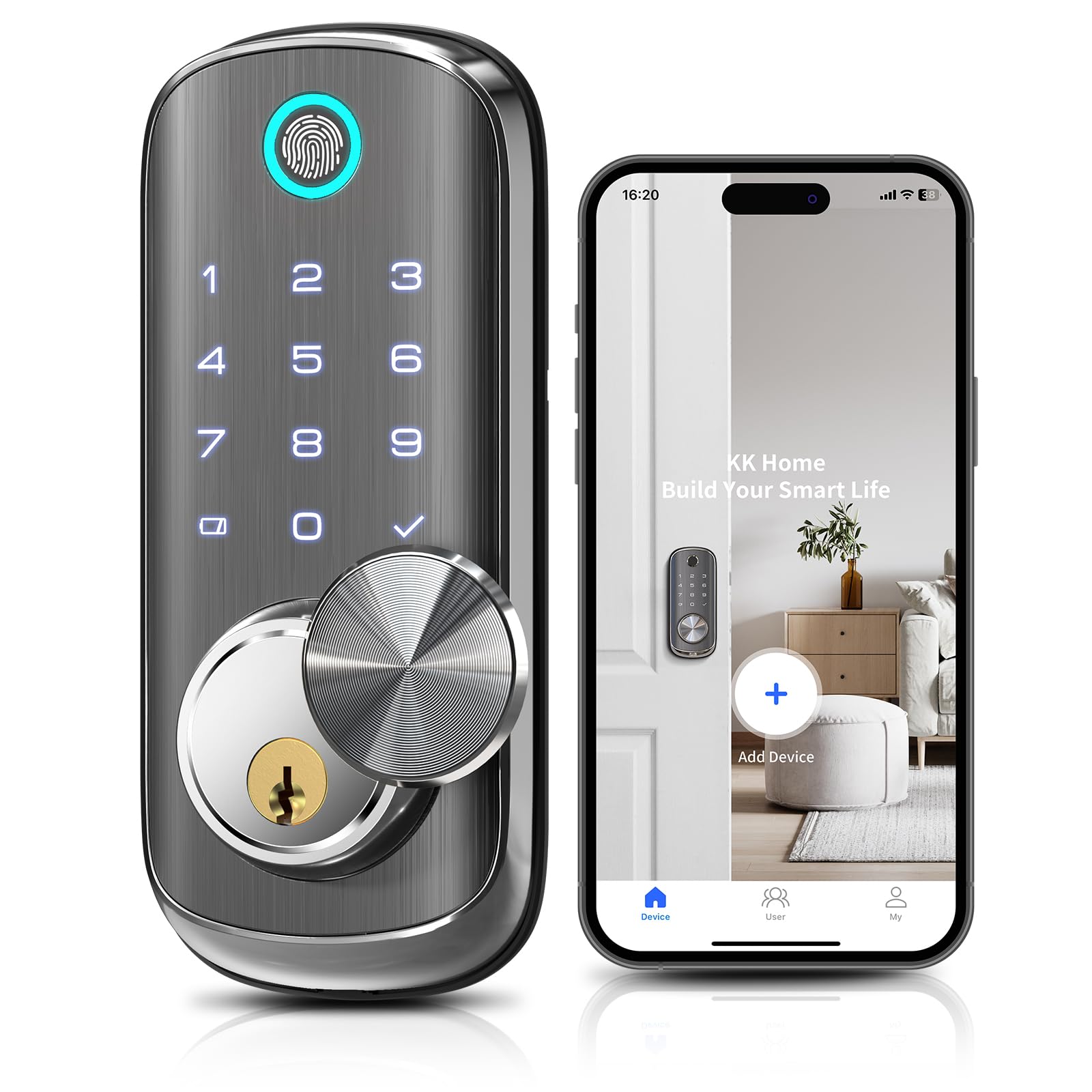 SUN Smart WiFi Door Lock Digital Locks