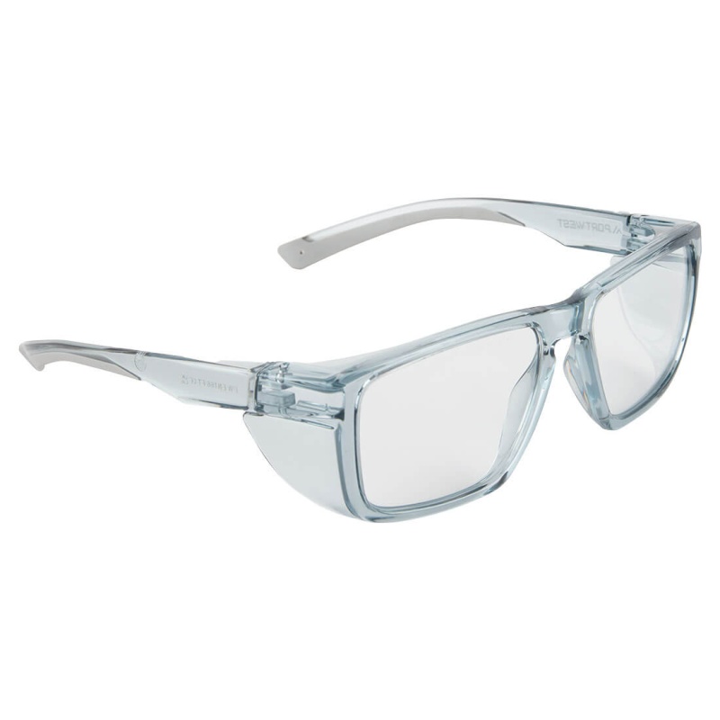 Vaultex Industrial Safety Glasses Clear Frame Safety Glasses