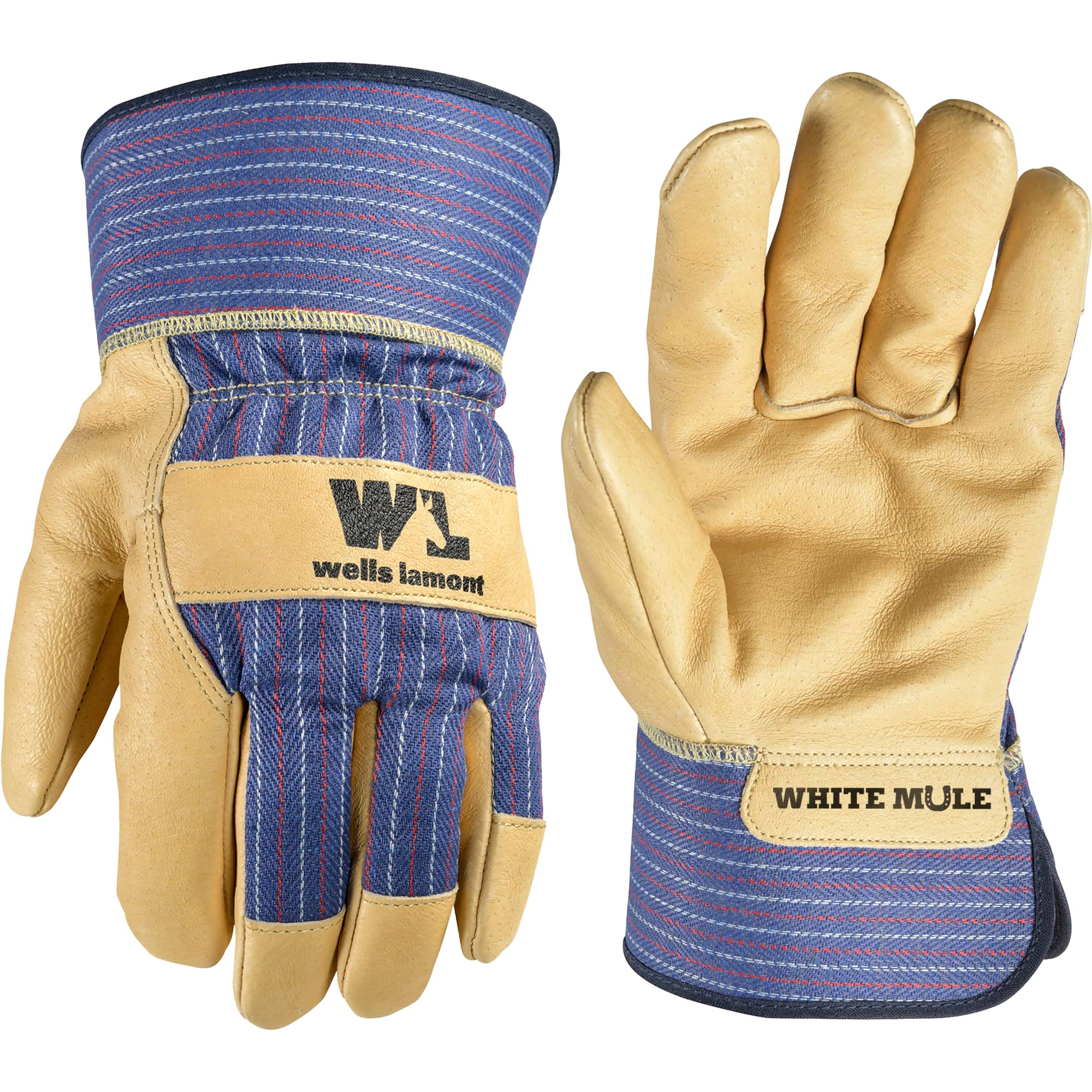 KURT Premium Leather Work Gloves Leather Safety Gloves