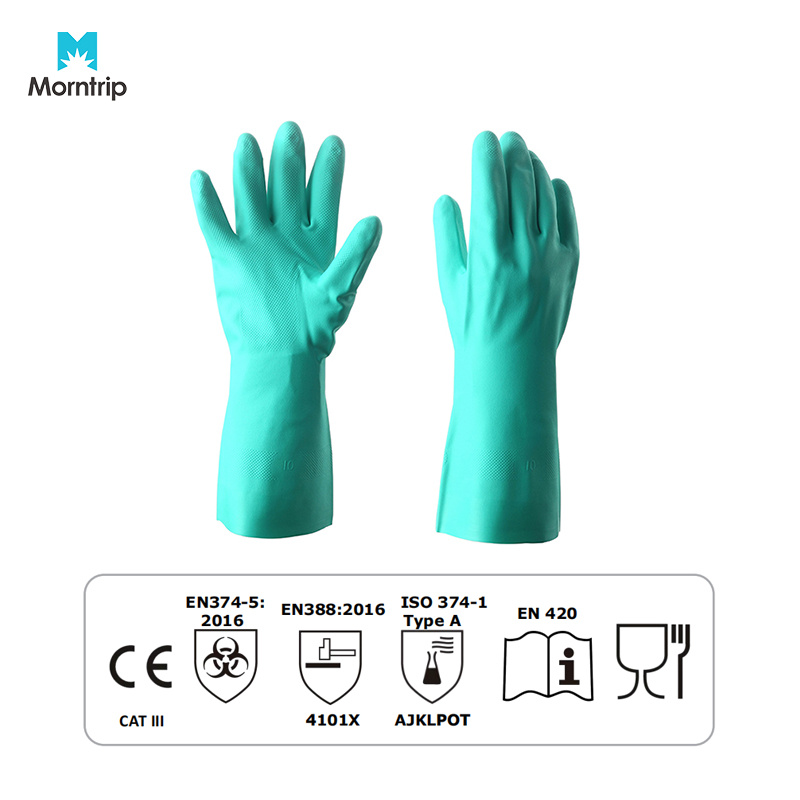 QMR Oil Resistant Work Gloves Chemical Resistant Gloves