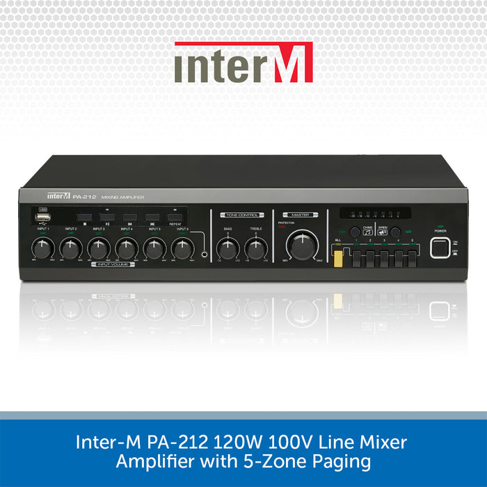 Inter-M Zone Paging Amplifier Amplifiers