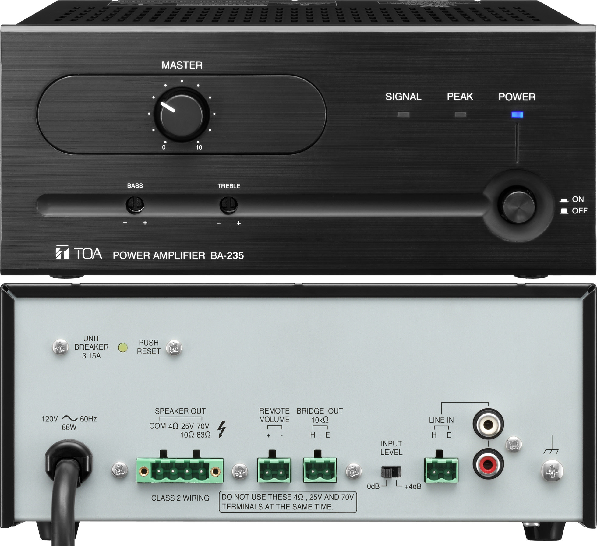 TOA Digital Paging Amplifier Amplifiers