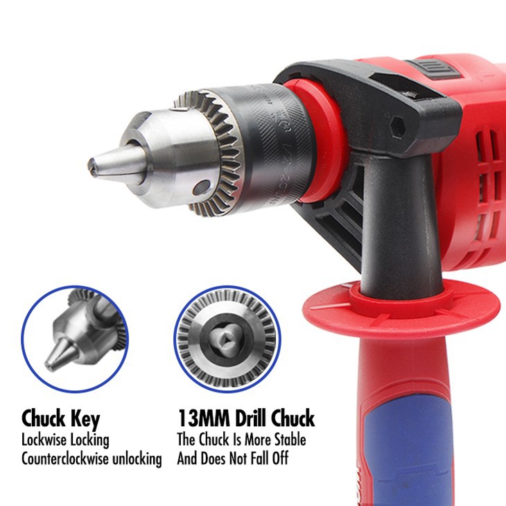 HDMAX Corded Electric Drill 13mm Electric Drills
