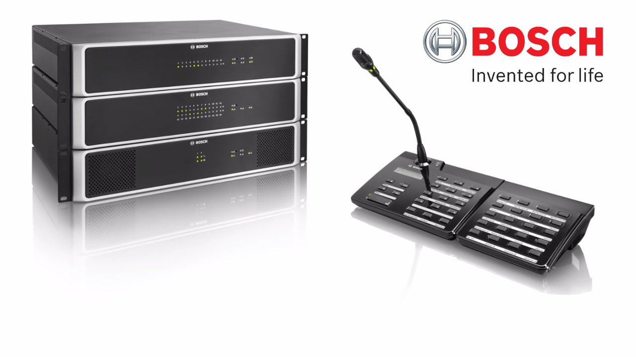 Bosch Voice Evacuation Interface Voice Evacuation Interfaces