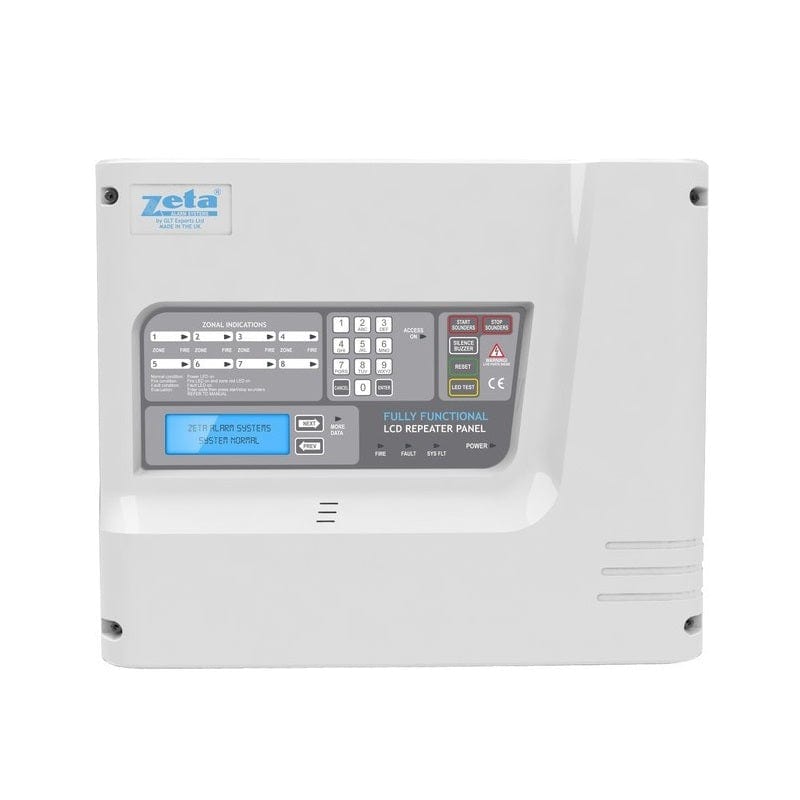 Zeta Fire Alarm Repeater Panel Fire Alarm Repeaters