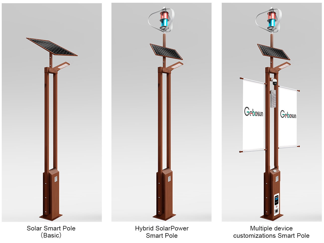 Alfanar Smart Solar Pole Light Solar Pole Light