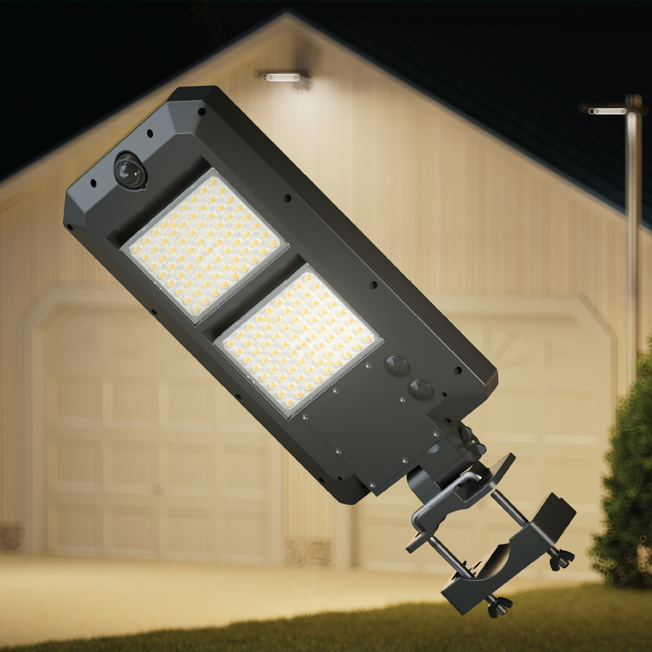 GE Solar Security Beam Solar Security Light