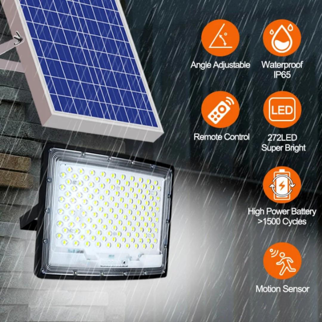 ZETAS Solar Security Flood Solar Security Flood Light