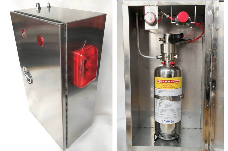 Minimax Kitchen Fire Extinguishing System Kitchen Hood Systems
