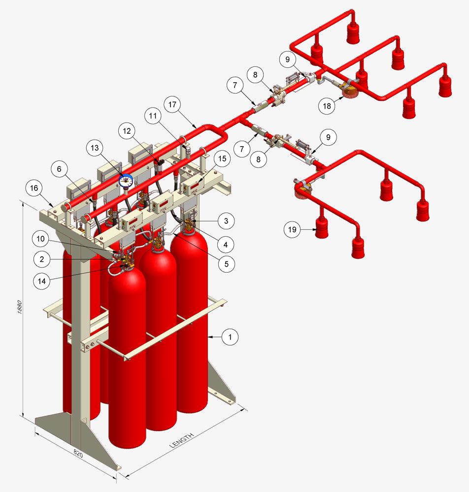 Tyco CO2 Fire Suppression System CO2 Systems