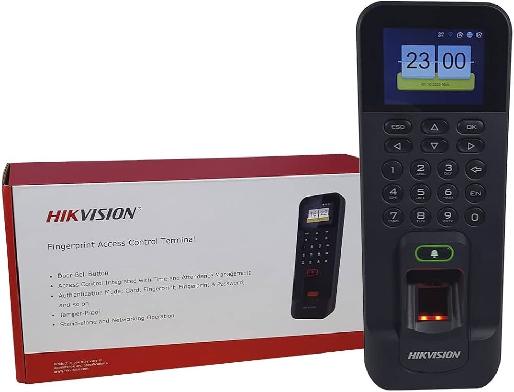 Hikvision DS-K1T804BMF Face Recognition Attendance Terminal