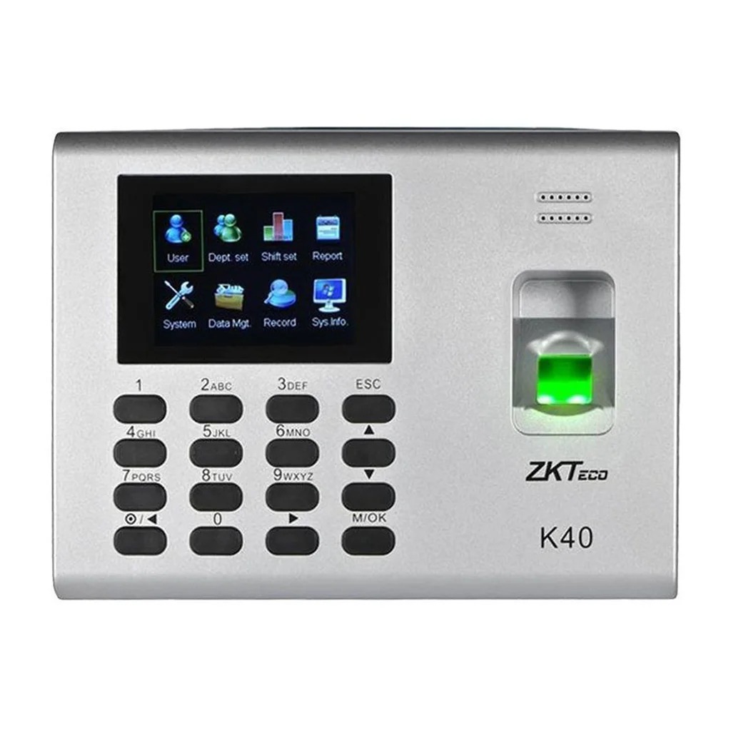 ZKTeco K40 Fingerprint Terminal Fingerprint Attendance Terminal
