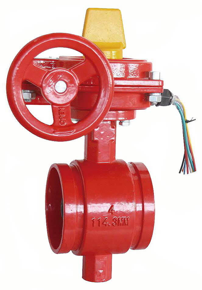 Viking Grooved Butterfly Valve