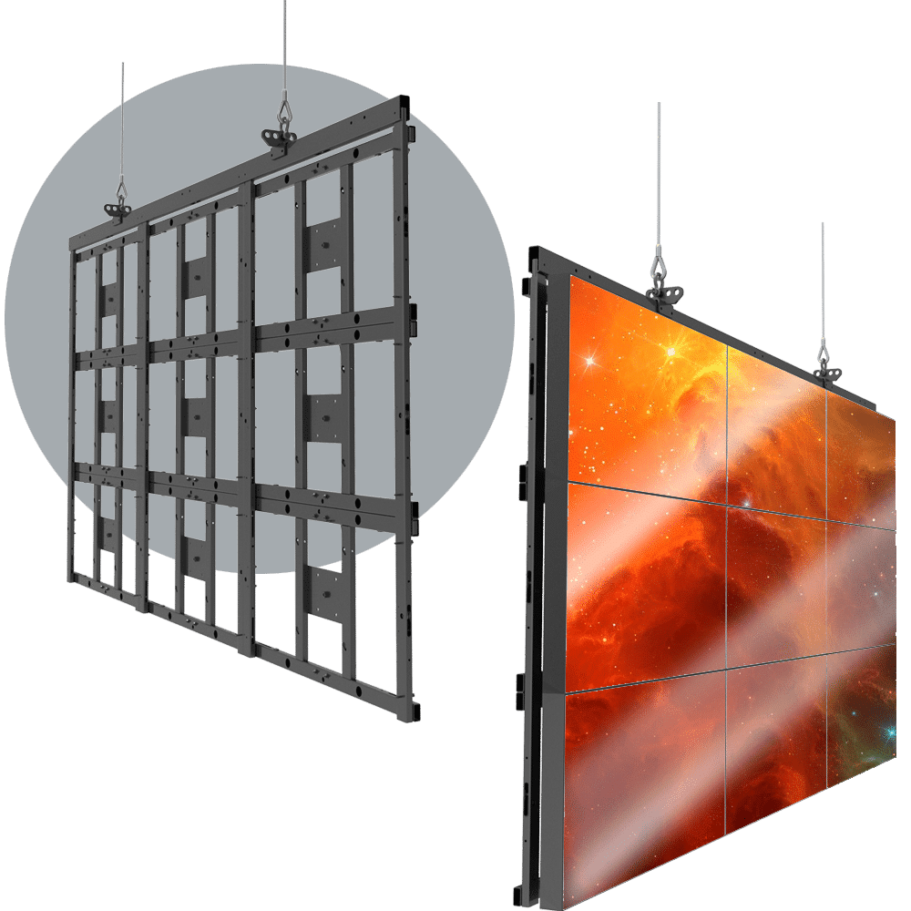 Erard Video Wall Structure Video Wall Mounts