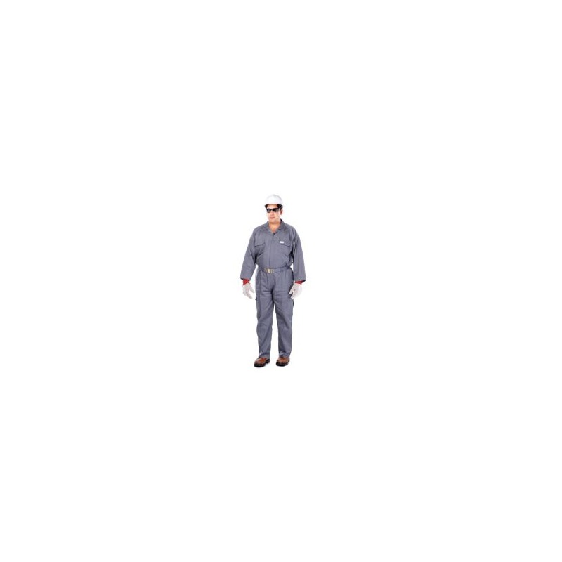 Vaultex 1GRV 100% Twill Coverall Grey Coveralls