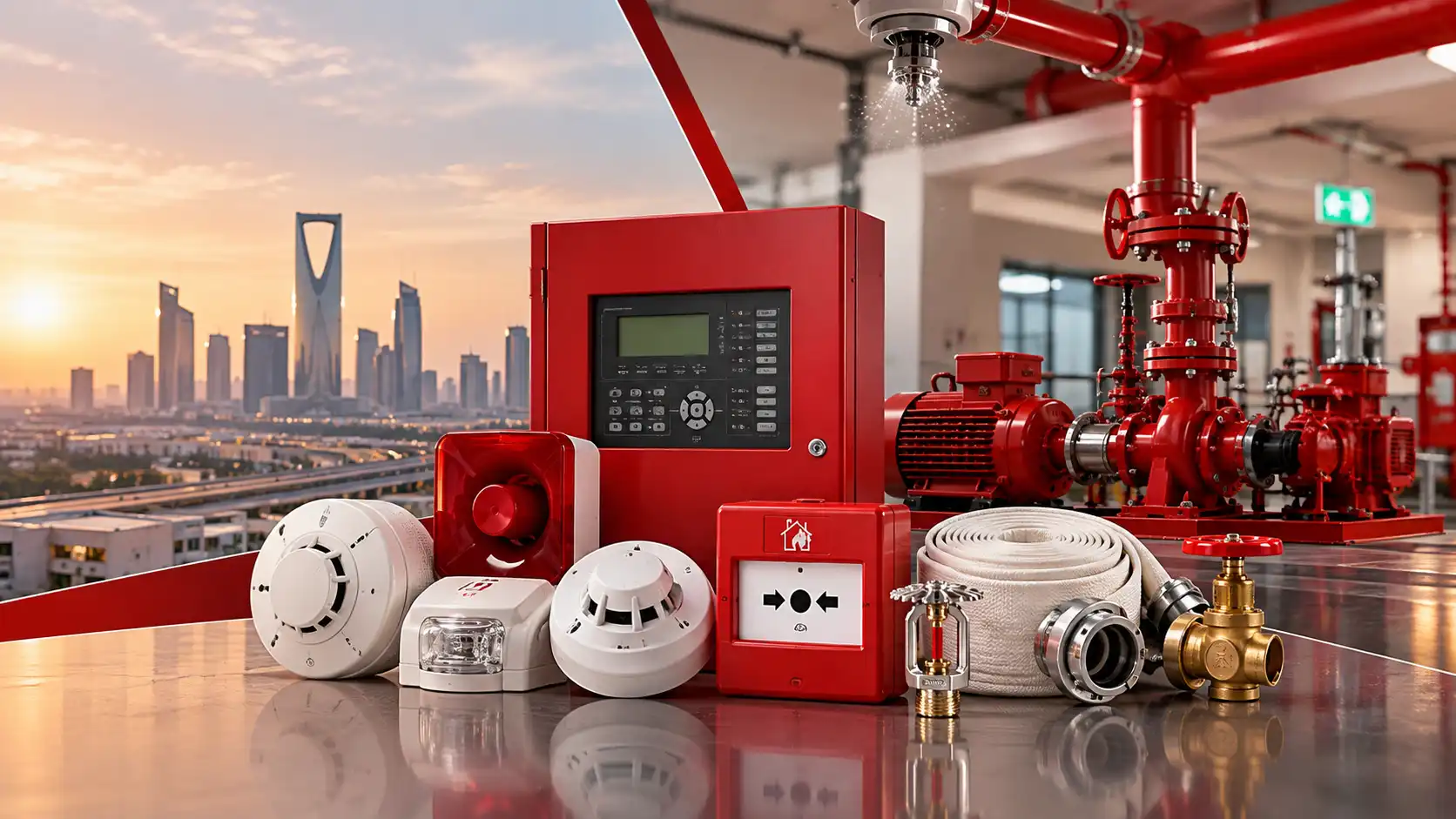 Fire Safety Systems in Saudi Arabia: Types, Requirements & Buying Guide